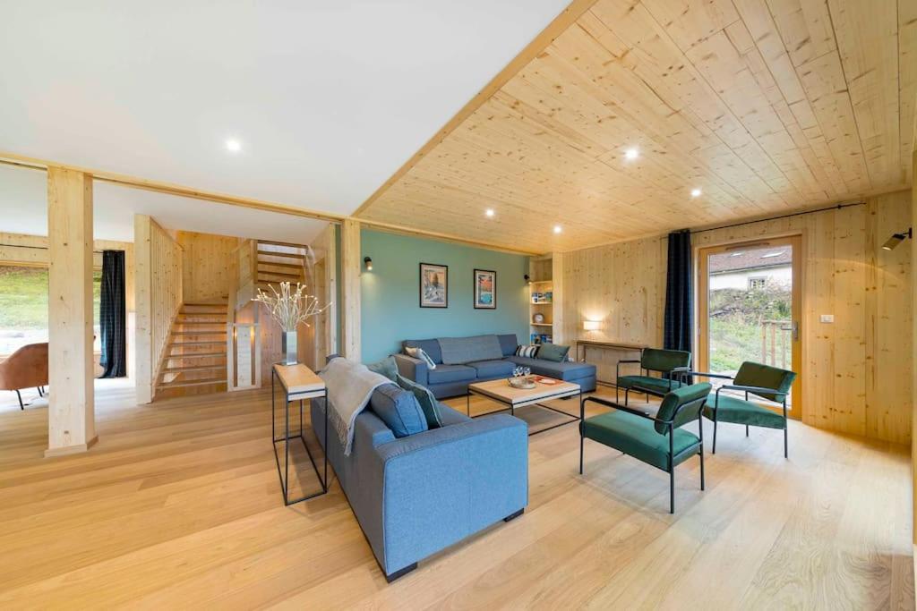 Chalet L'urson, Spacieux, Jacuzzi, Hammam Et Sauna