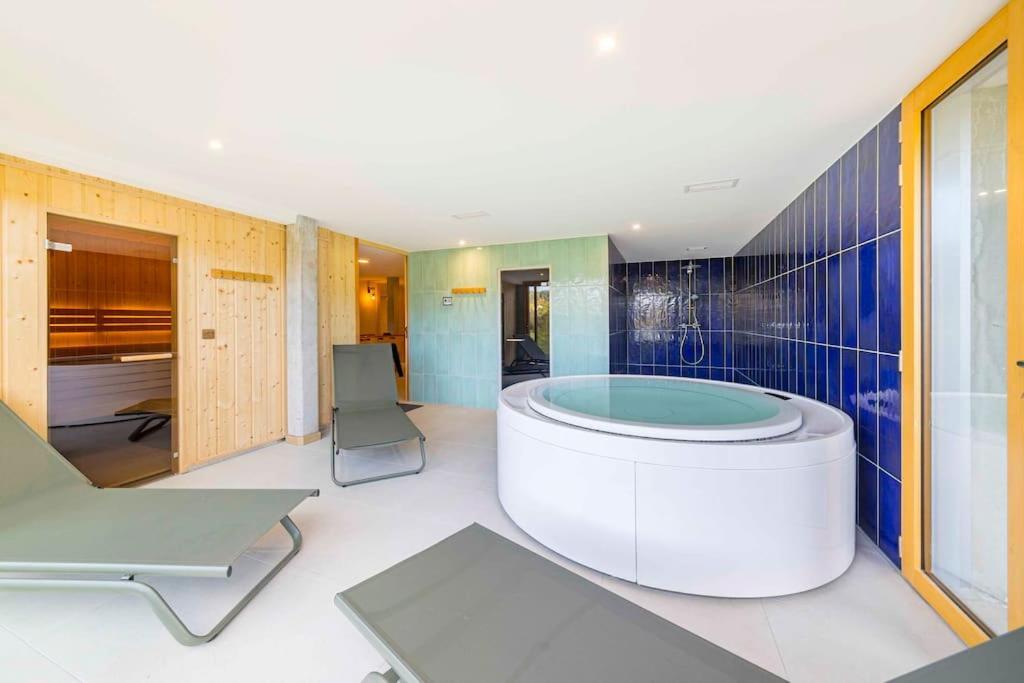 Chalet L'urson, Spacieux, Jacuzzi, Hammam Et Sauna